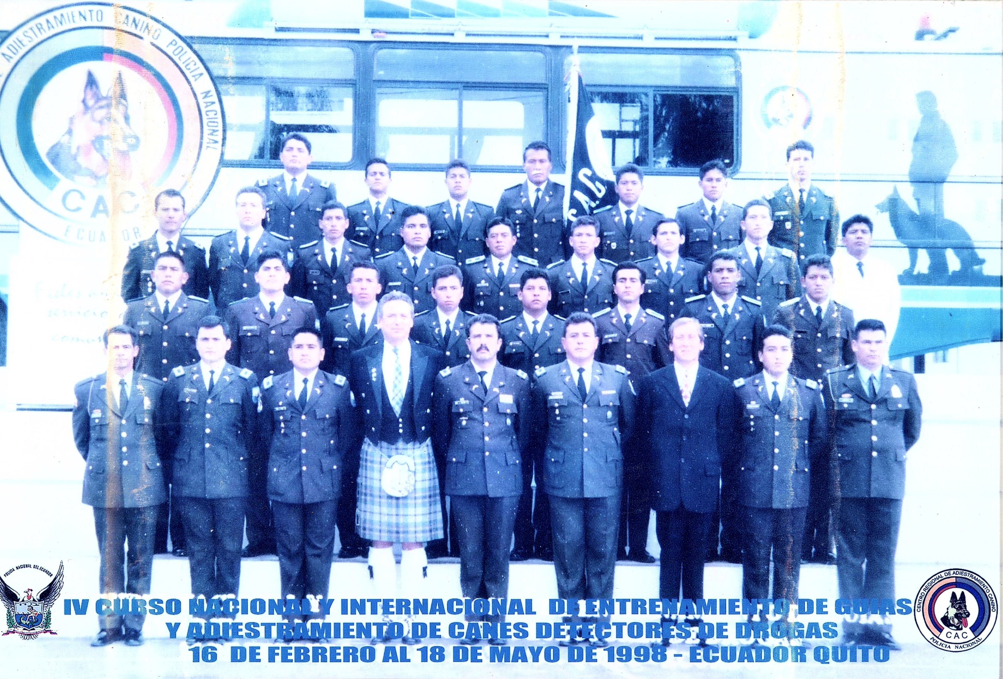 Primer Curso Internacional de Guías y Detectores de Drogas