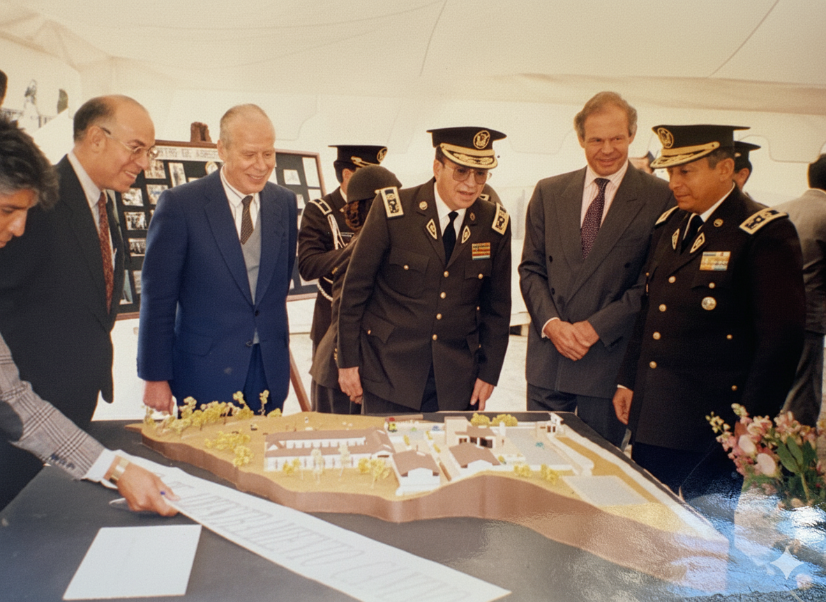Maqueta del Centro de Adiestramiento Canino