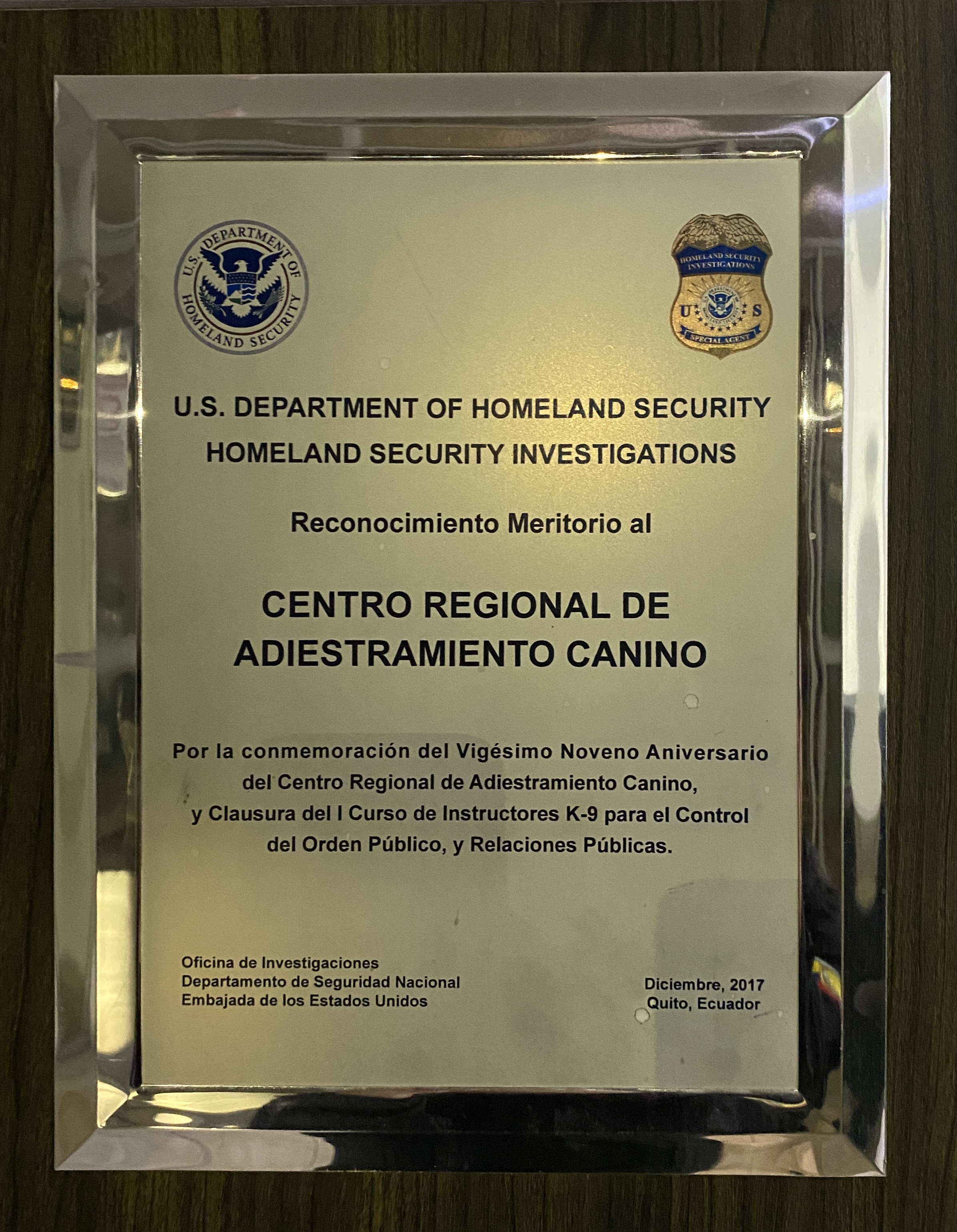 Medalla al Mérito Policial